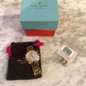 Kate Spade Chronograph Gold-Toned Watch